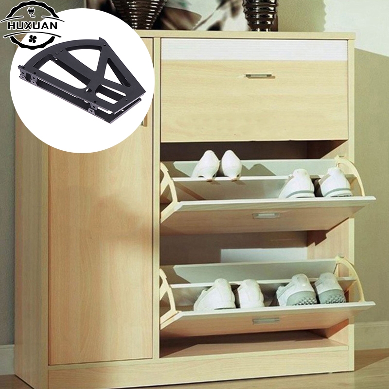 Furniture Hardware And Fittings - ตู้ลิ้นชักรองเท้าบานพับชั้นวางของพลาสติกชั้นวางของแบบพับได้บานพับเฟอร์นิเจอร์สำหรับชั้นเก็บของรองเท้า