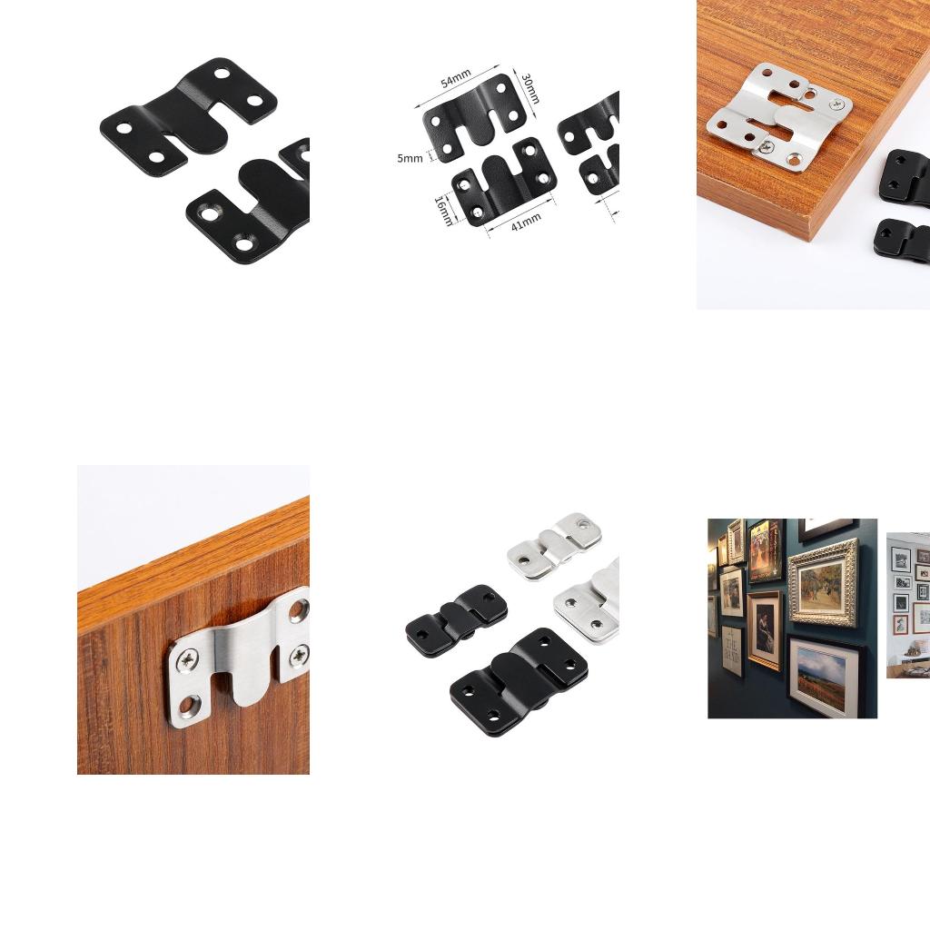 Furniture Hardware Photos - Z-Clips Flush Mount Bracket สำหรับภาพขนาดใหญ่แสดง Art