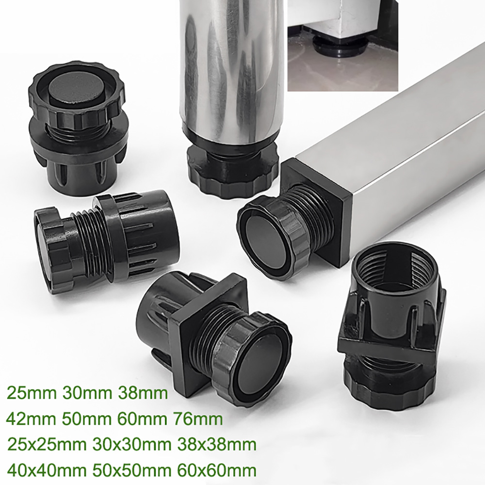 Furniture Hardware Types - ขาเฟอร์นิเจอร์ปรับระดับความสูงได้ 2/4 ชิ้น สำหรับตู้ โต๊ะ เก้าอี้