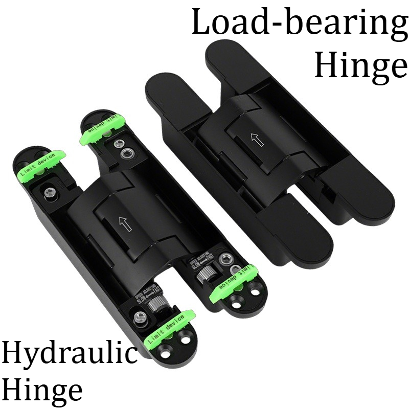 บานพับประตูไฮดรอลิกสีดำ ปรับได - Furniture Hardware Types บทวิจารณ์และราคา