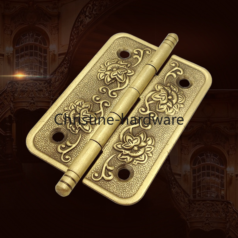 บานพับทองเหลืองหนา 2 ชิ้น สำหร - Furniture Hardware Types บทวิจารณ์และราคา