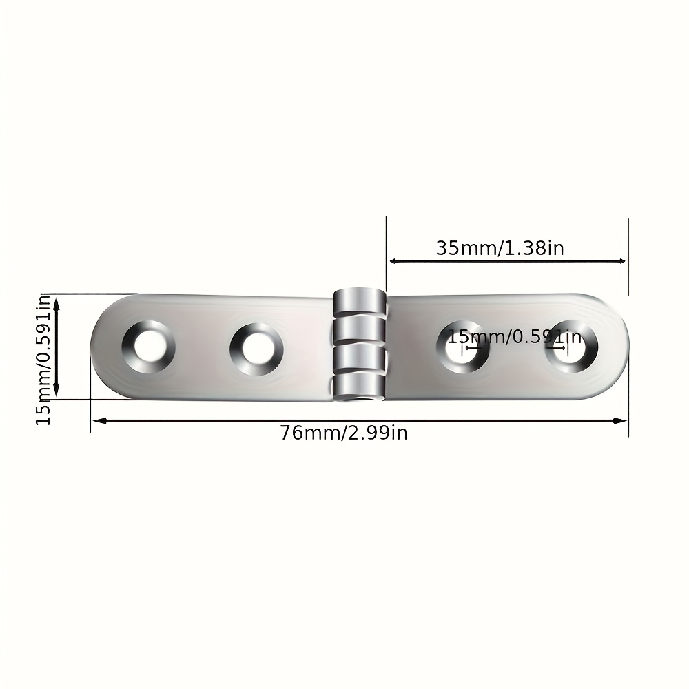 บานพับพับได้ 4 ชิ้น อุปกรณ์กรอ - Furniture Hardware Photos บทวิจารณ์และราคา