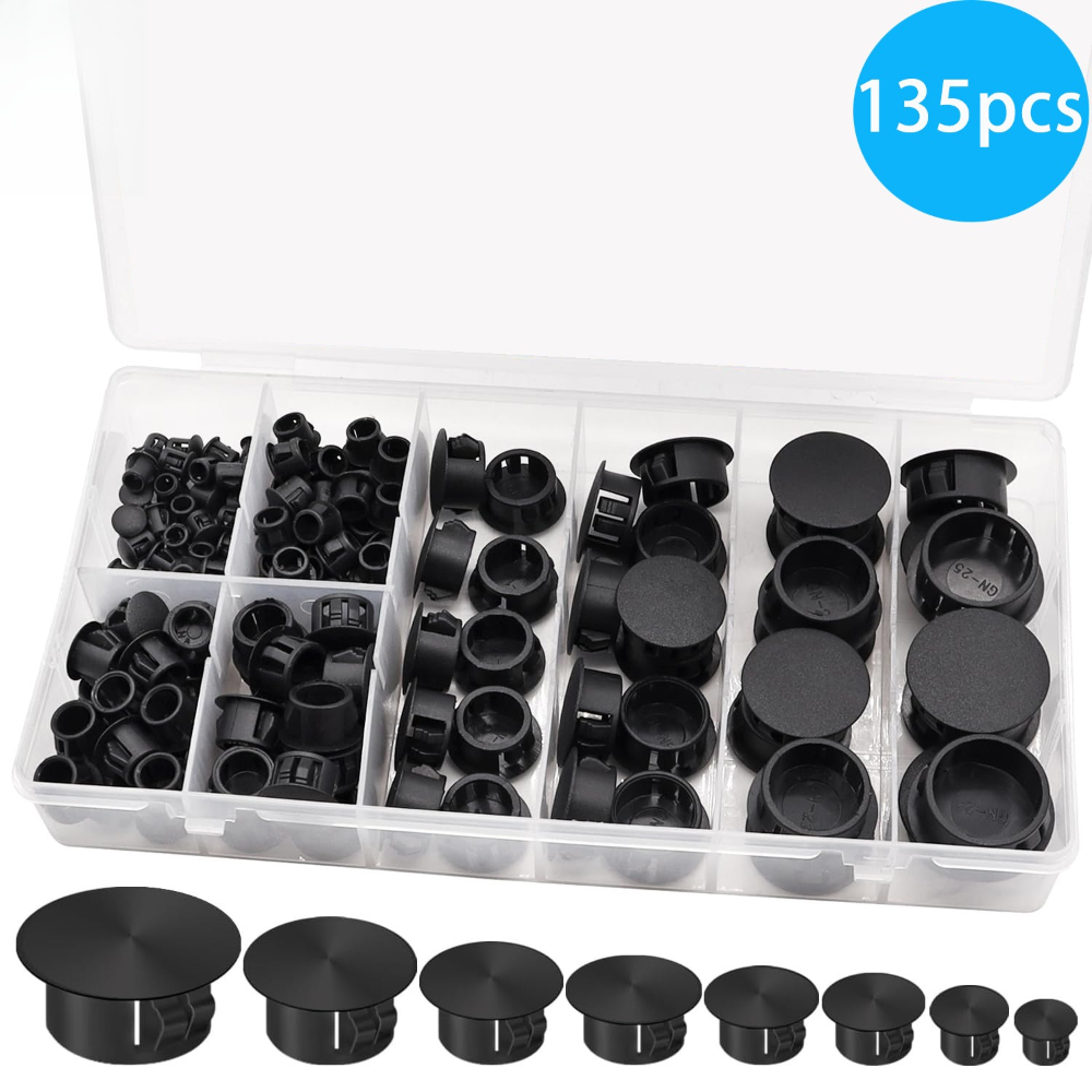 ฝาปิดรูพลาสติกแบบสกรู 135 ชิ้น - Furniture Hardware Types บทวิจารณ์และราคา