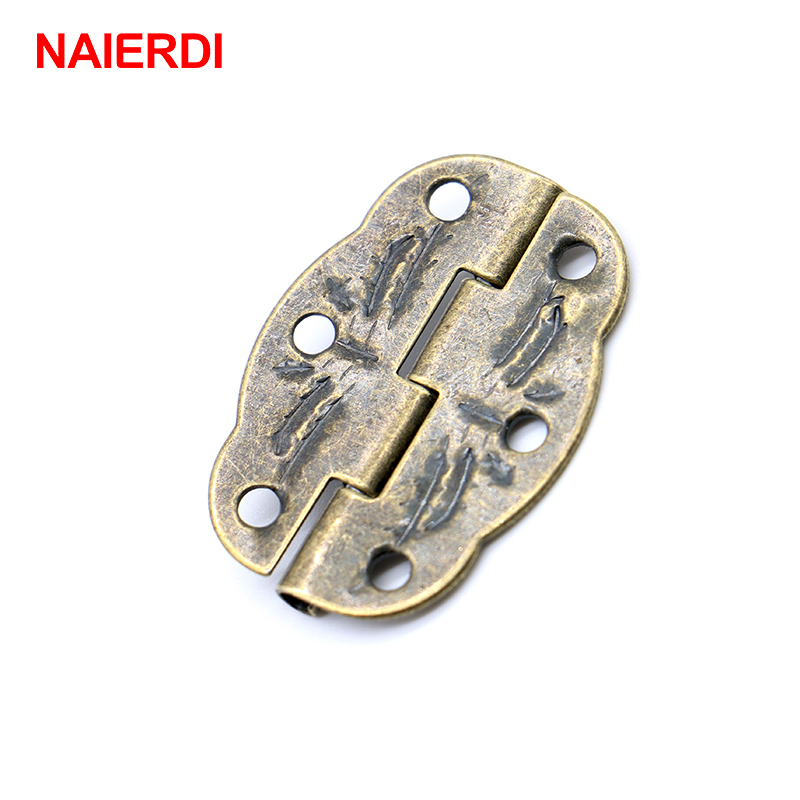 20Pcs NAIERDI Bronzeบานพับกล่อ - Furniture Hardware And Fittings บทวิจารณ์และราคา